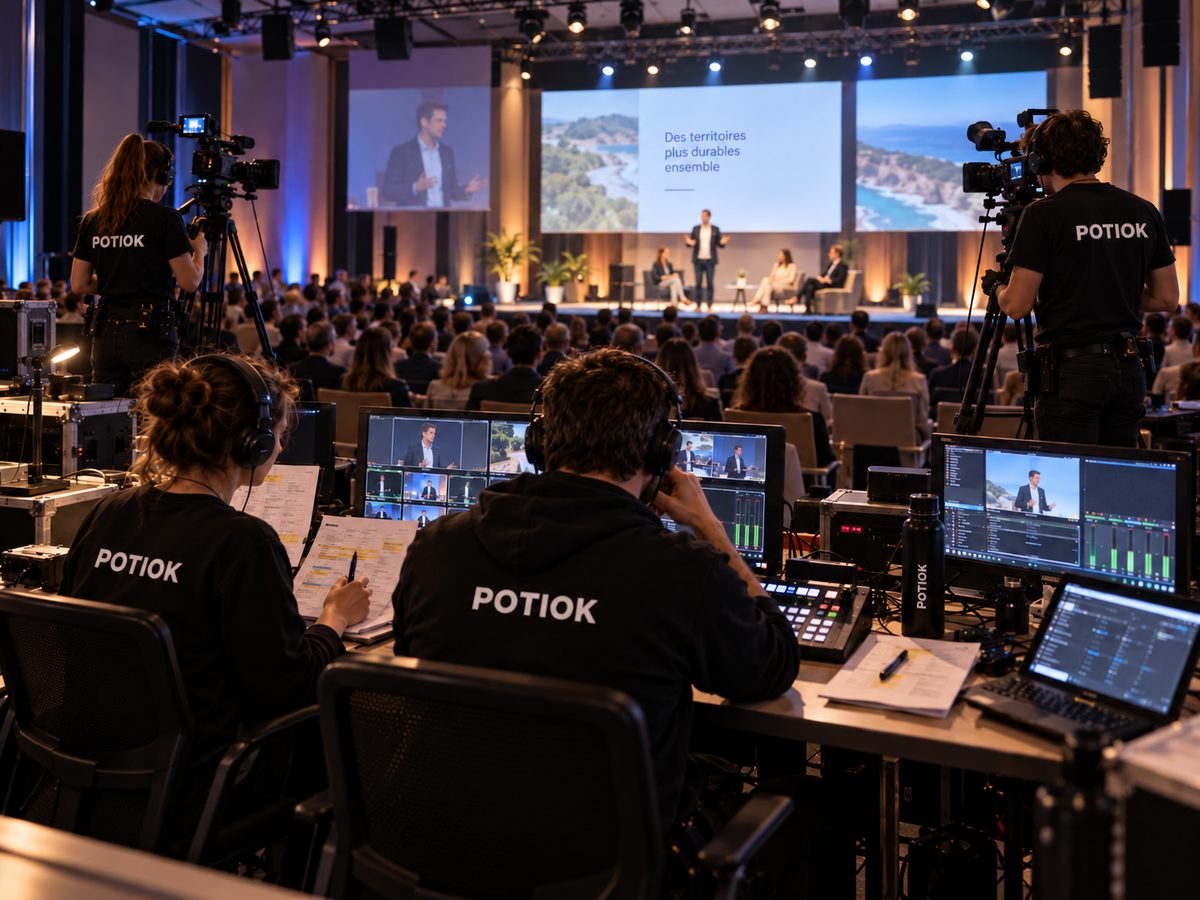Live — the Potiok team at work