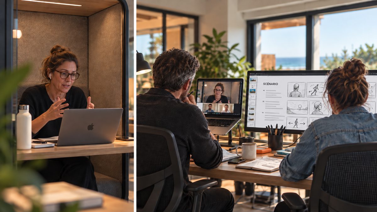 Motion Design — the Potiok team at work